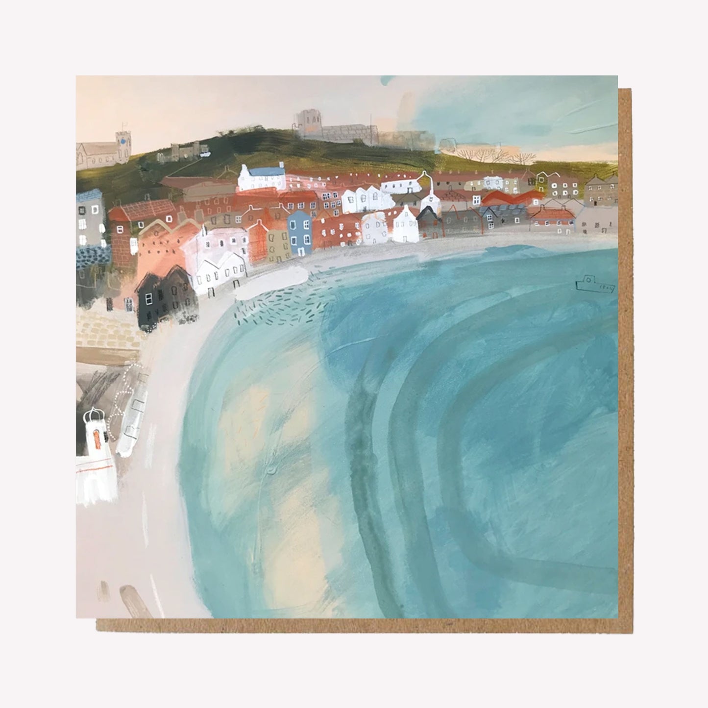 South Bay Harbour Greetings Card