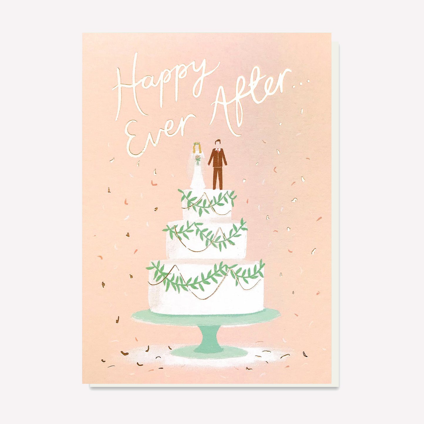 Happy Ever After Wedding Greetings Card