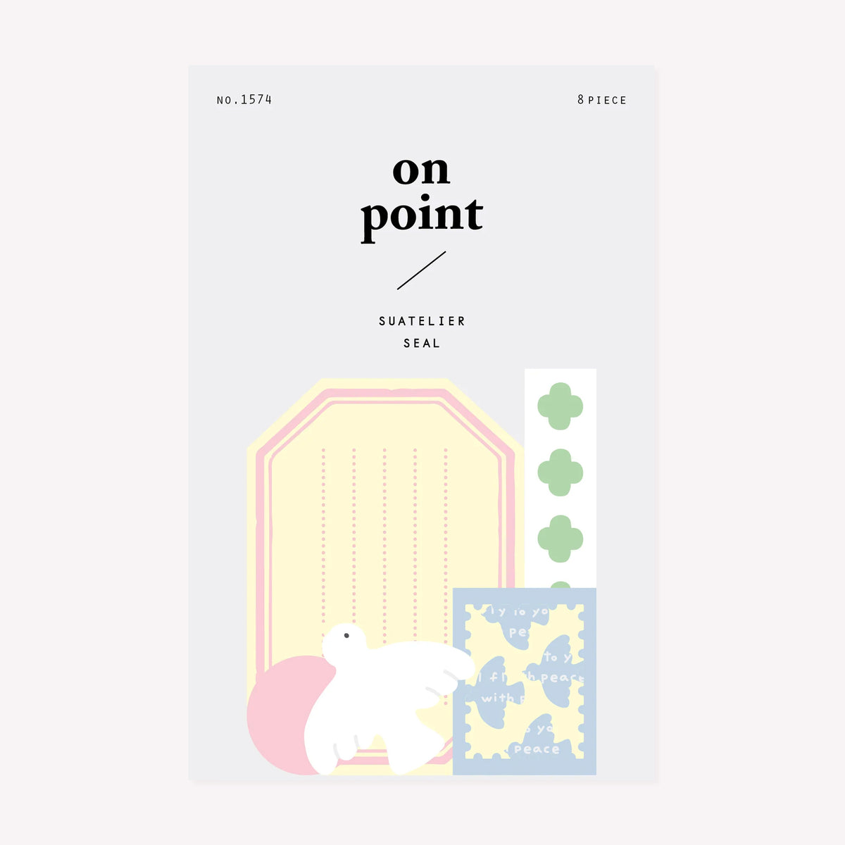 Suatelier On Point #09 Bird & Mail Sticker Set