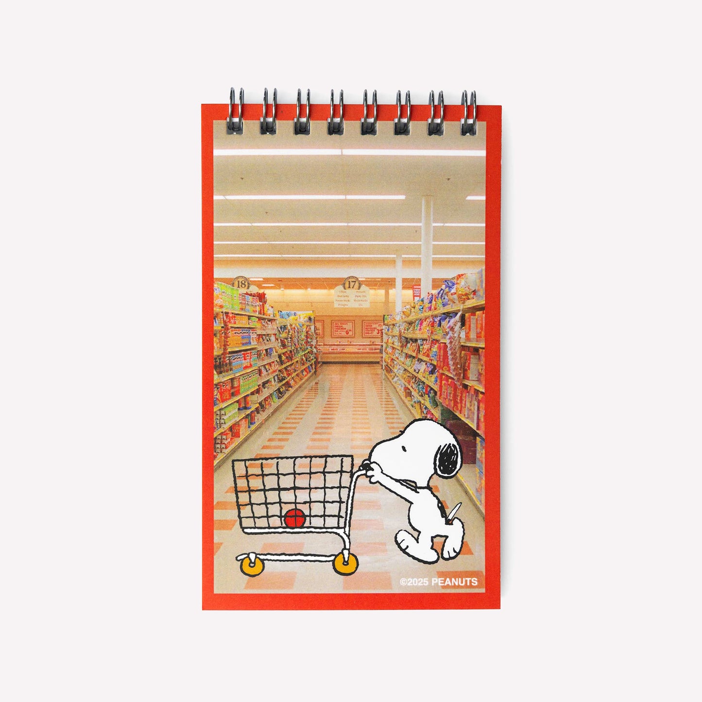 3P4 x Peanuts Snoopy Grocery Mini Notebook