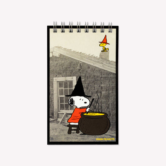 3P4 x Peanuts Snoopy Halloween Witch Mini Notebook