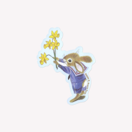 3P4 x Richard Scarry Sailor Bunny Sticker