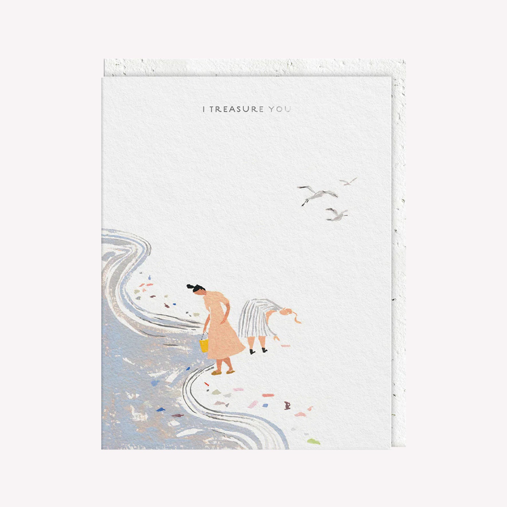 I Treasure You Greetings Card – Salt Art Supply