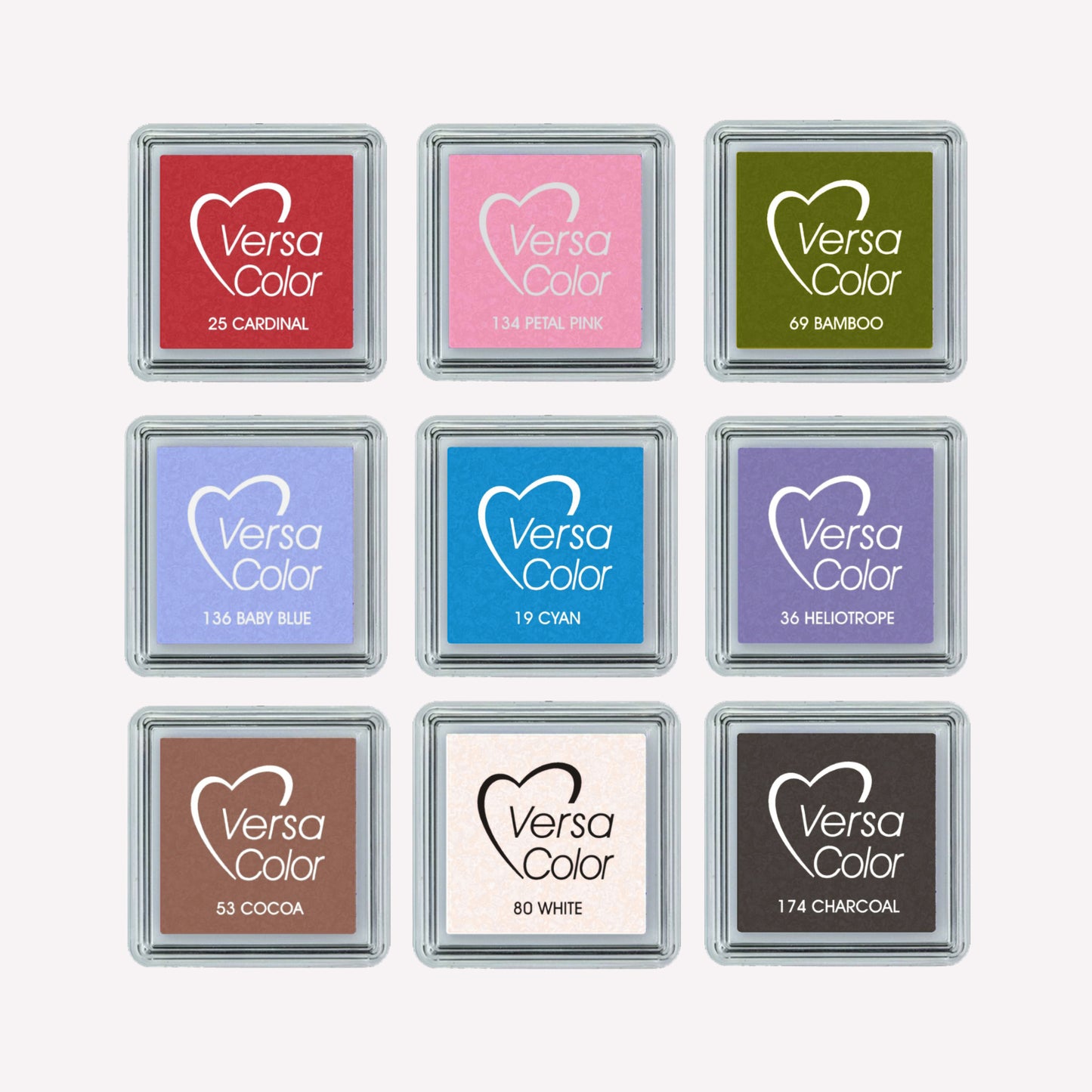 Versacolor Small Coloured Ink Stamp Pads