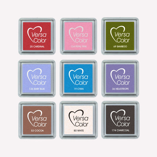 Versacolor Small Coloured Ink Stamp Pads