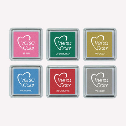 Versacolor Small Coloured Ink Stamp Pads