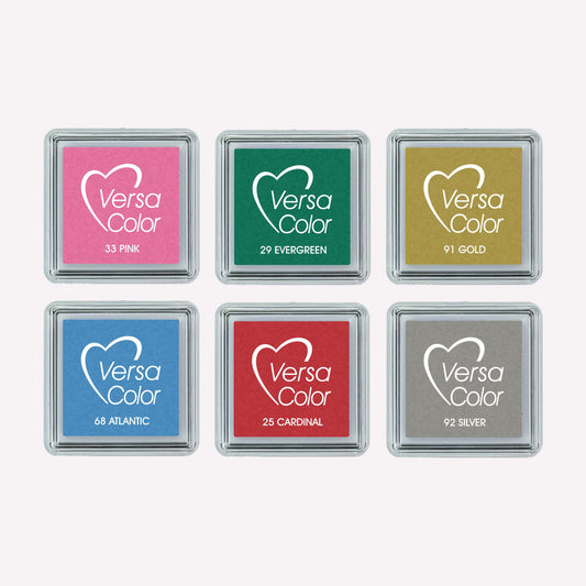 Versacolor Small Coloured Ink Stamp Pads