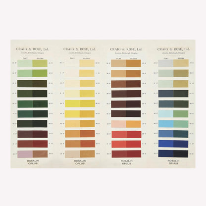Vintage Colour Palettes Mini Sticker Book