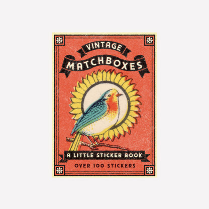 Vintage Matchboxes Mini Sticker Book