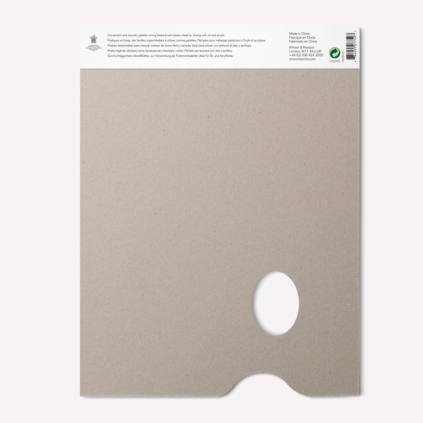 Winsor & Newton Tear Off Paper Palette Pad