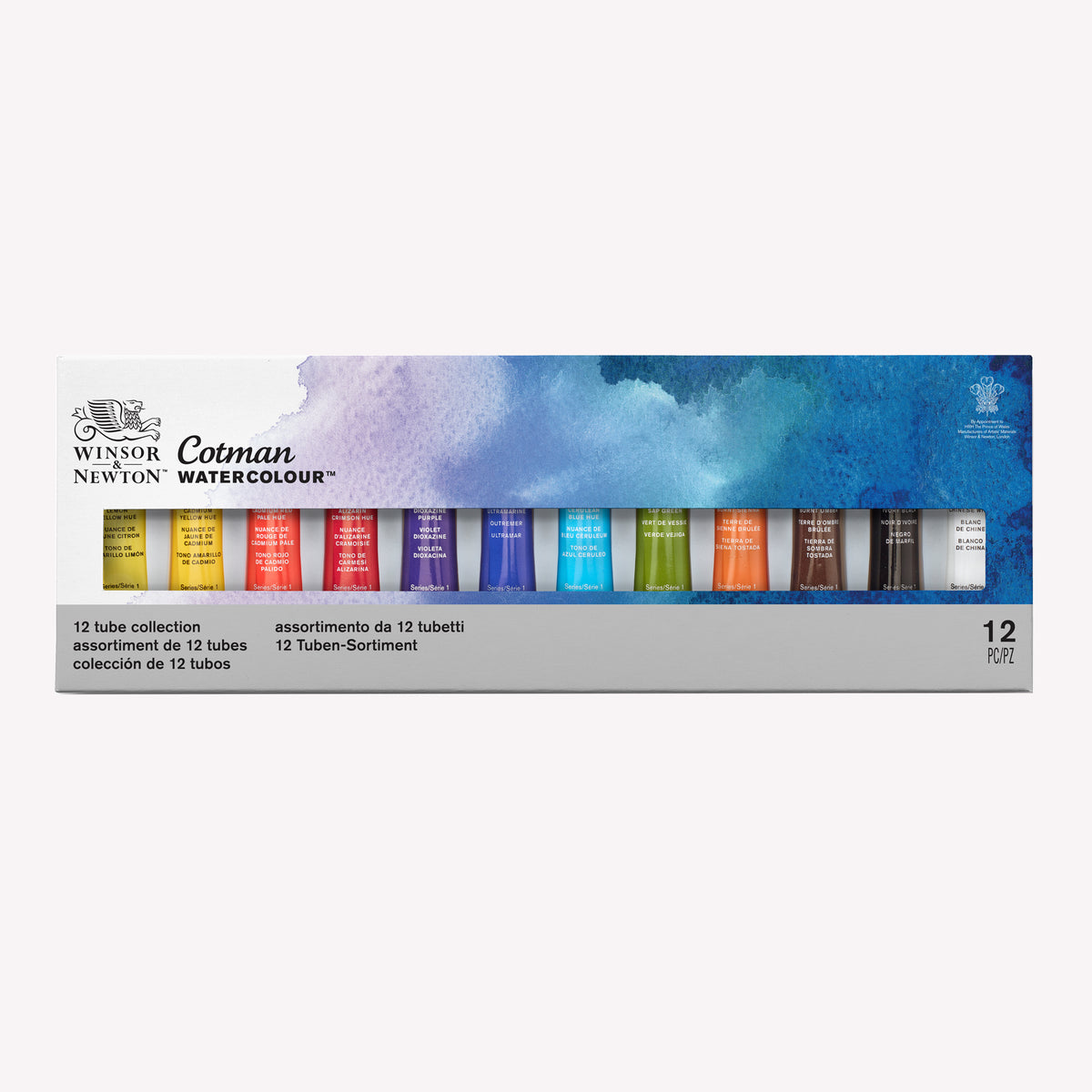 Winsor & Newton Cotman Watercolour Paint Tube Starter Set 8ml
