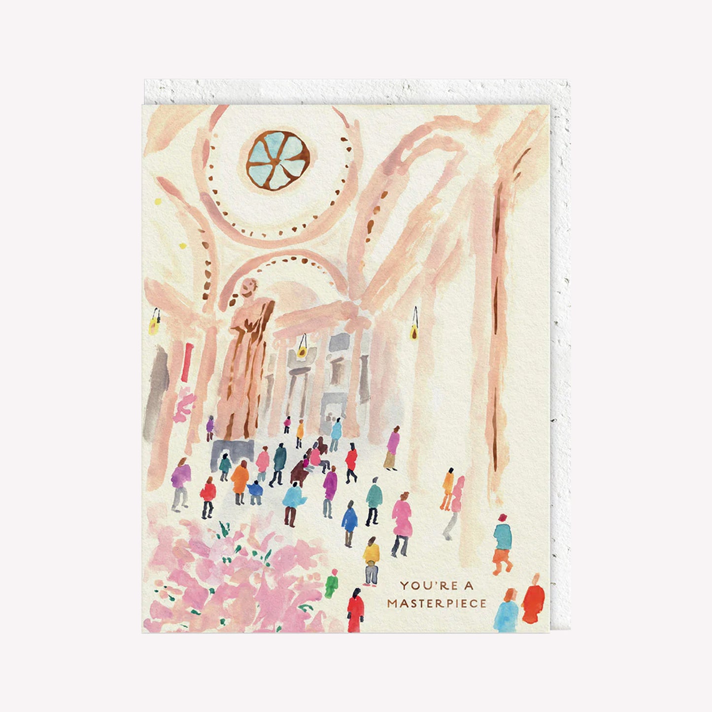 You're A Masterpiece Greetings Card