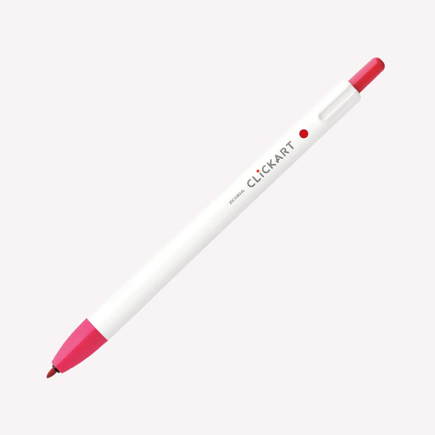 Zebra Clickart Retractable Felt Tip Marker Pen