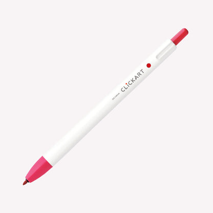 Zebra Clickart Retractable Felt Tip Marker Pen