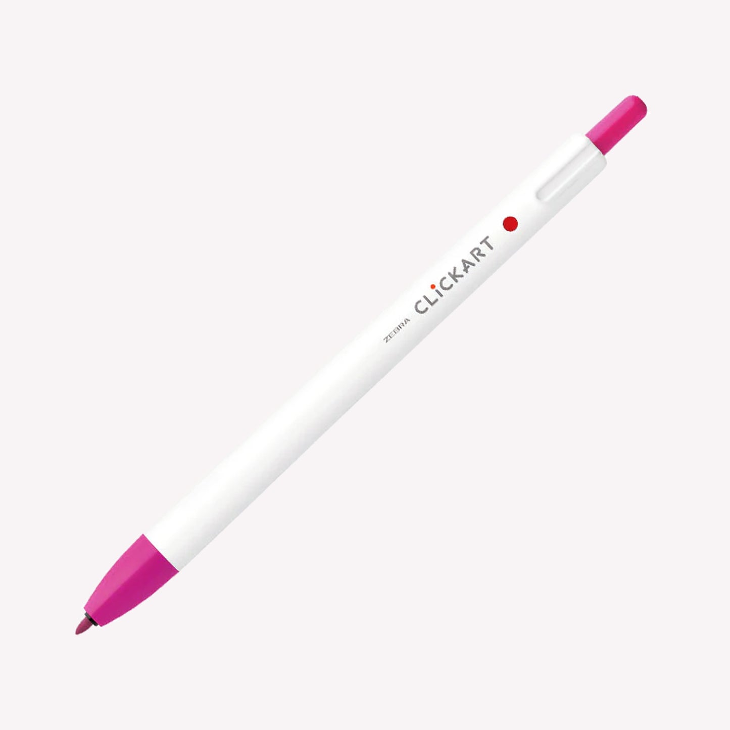 Zebra Clickart Retractable Felt Tip Marker Pen