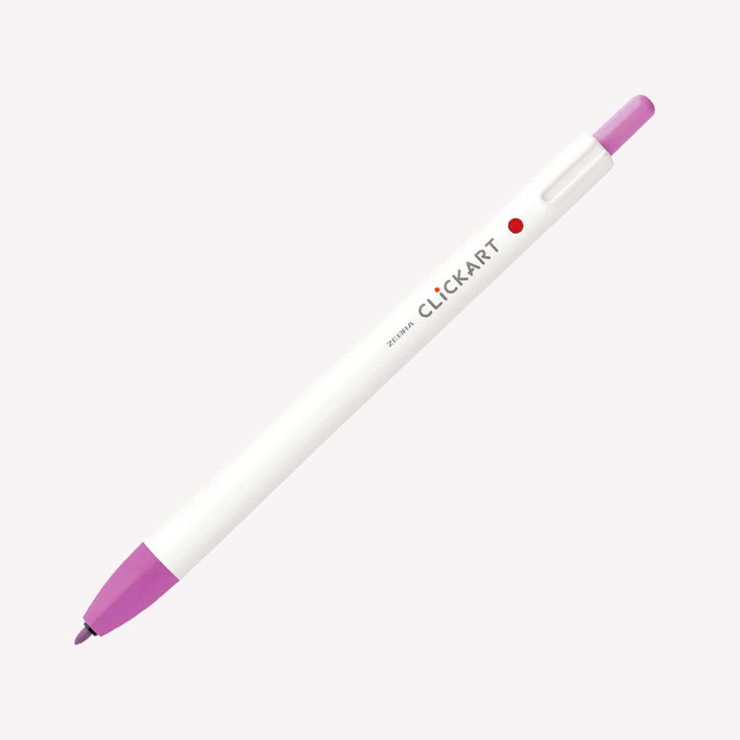 Zebra Clickart Retractable Felt Tip Marker Pen