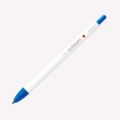 Zebra Clickart Retractable Felt Tip Marker Pen