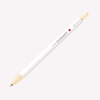 Zebra Clickart Retractable Felt Tip Marker Pen