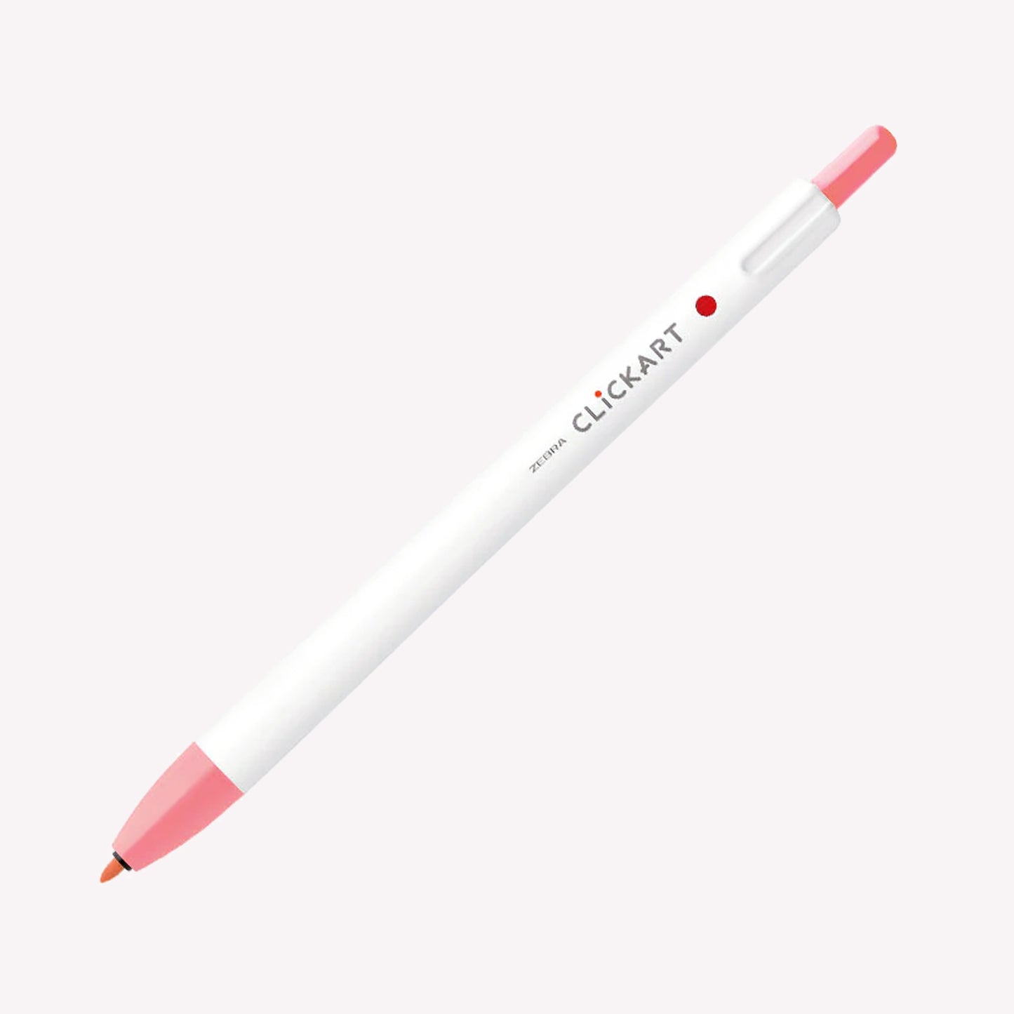 Zebra Clickart Retractable Felt Tip Marker Pen