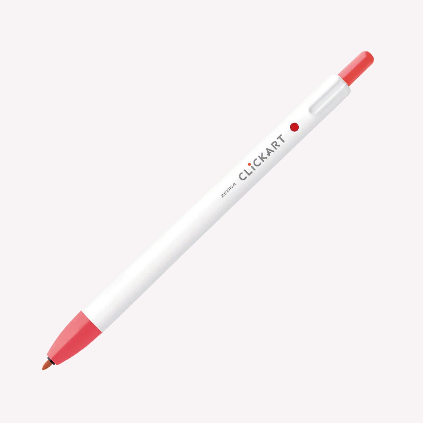 Zebra Clickart Retractable Felt Tip Marker Pen