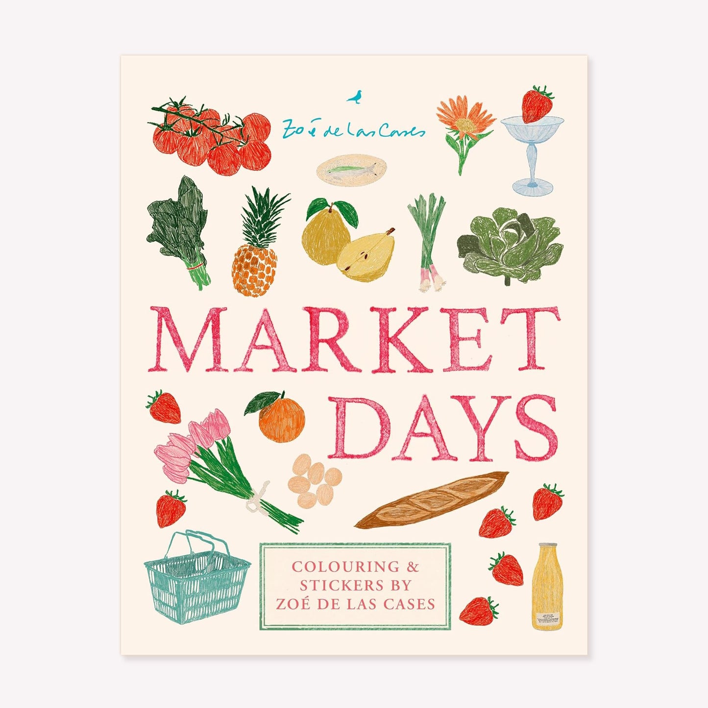 Market Days Colouring & Sticker Book
