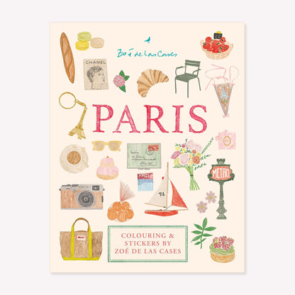 Paris Colouring & Sticker Book